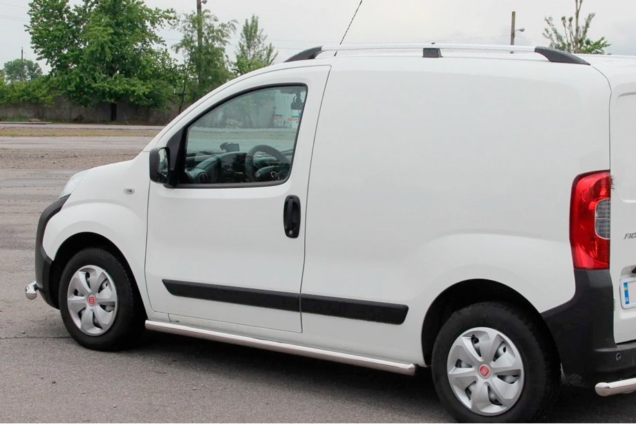 Peugeot Bipper 2008–2017 Sānu caurules Ø60 (2 gab., nerūsējošais tērauds) Image