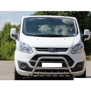 Priekšējais bullbar WT003 (nerūsējošais tērauds) Ford Custom 2013–2022 foto 1