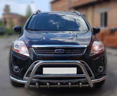 Ford Kuga 2008–2013 Priekšējais aizsargstienis (bullbar) WT003-Exclusive (nerūsējošais tērauds) foto 1
