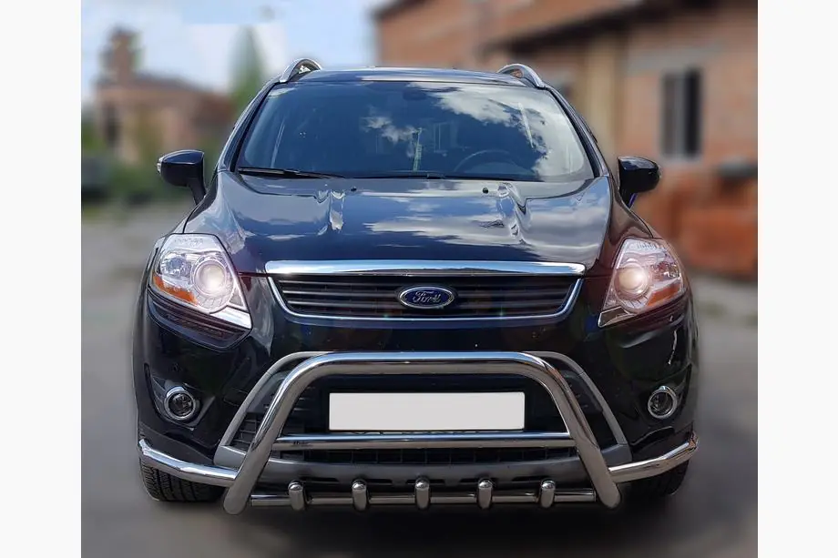 Ford Kuga 2008–2013 Priekšējais aizsargstienis (bullbar) WT003-Exclusive (nerūsējošais tērauds) Image