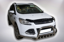 Ford Kuga/Escape 2013–2019 Priekšējais aizsargstienis (bullbar) WT003-Exclusive (nerūsējošais tērauds) foto 2