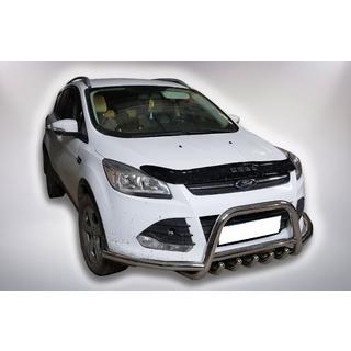 Priekšējais aizsargstienis (bullbar) WT003-Exclusive (nerūsējošais tērauds) foto 2