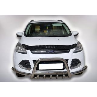 Priekšējais aizsargstienis (bullbar) WT003-Exclusive (nerūsējošais tērauds) foto 1
