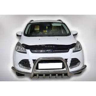 Priekšējais aizsargstienis (bullbar) WT003-Exclusive (nerūsējošais tērauds) foto 1
