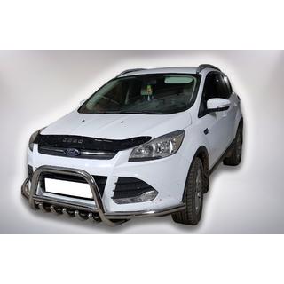 Priekšējais aizsargstienis (bullbar) WT003-Exclusive (nerūsējošais tērauds) foto 3