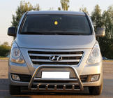 Hyundai H300, H1, Starex 2008–2020 Priekšējais bullbar WT003 (nerūsējošais tērauds) foto 1