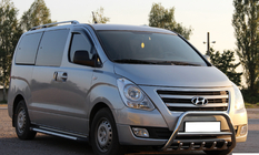 Hyundai H300, H1, Starex 2008–2020 Priekšējais bullbar WT003 (nerūsējošais tērauds) foto 3