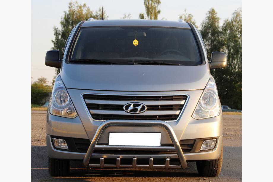 Hyundai H300, H1, Starex 2008–2020 Priekšējais bullbar WT003 (nerūsējošais tērauds) Image