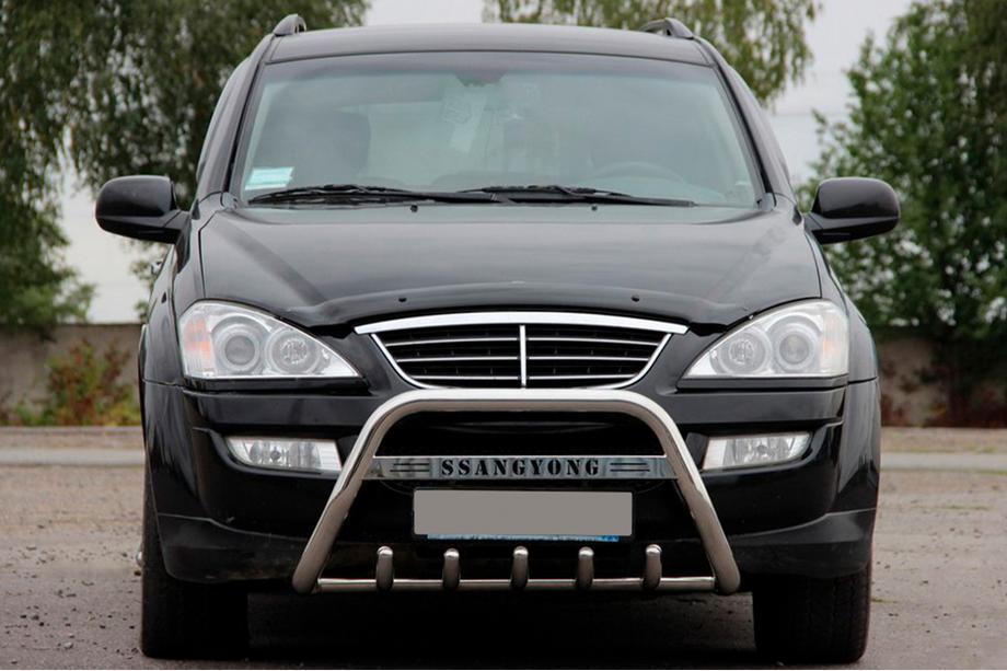 SsangYong Action 2005–2018 Priekšējais aizsargstienis (bull bar) WT004 (nerūsējošais tērauds) Image