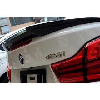 M4-Style spoilers (F33, melns spīdīgs) BMW 4 sērija F32/F33/F36 2012–2020 foto 1