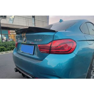 M4 stila spoileris (F36, spīdīgi melns) BMW 4 sērija F32/F33/F36 2012–2020 foto 1