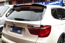 BMW X3 F25 2011–2018 Spoileris (melns glancēts) foto 1