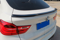 BMW X4 F26 2014–2018 Spoileris P-Style (melns spīdīgs) foto 1