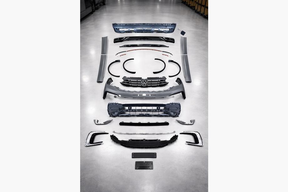 Volkswagen Tiguan 2016–2023 R-Line virsbūves komplekts (2021-2023) Foto 4