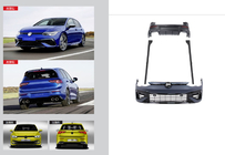 Volkswagen Golf 8 2019– R virsbūves komplekts foto 1