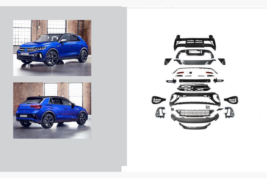 Volkswagen T-Roc 2017–2025 R virsbūves bodykit komplekts (2022+) Image