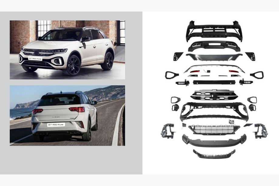 Volkswagen T-Roc 2017–2025 R-Line virsbūves komplekts (2022+) Image