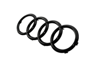 Audi Black priekšējā emblēma (285 x 100 mm) foto 2
