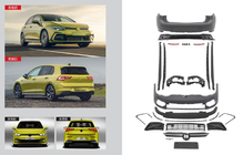 Volkswagen Golf 8 2019– R-Line virsbūves komplekts (bodykit) foto 1