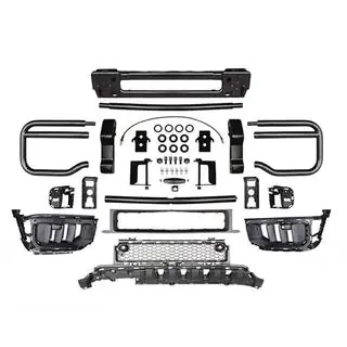 Priekšējā bufera aizsargs ar režģi (AMG G63) Mercedes G class W465 2025– foto 3