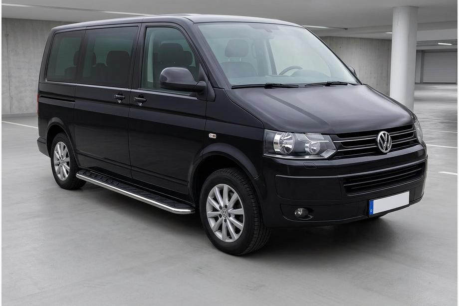 Volkswagen T5 2010–2015 Sānu pakāpieni Maydos V1 (2 gab., alumīnijs ↗ nerūsējošais tērauds) Tikai īsajai riteņu bāzei Foto 1