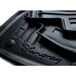 Stingray 3D gumijas bagāžnieka paklājs (5 vietas, Short) Fiat Doblo I 2001–2005