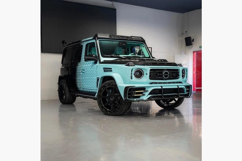Mercedes G-Class W463 2018–2024 Restailinga komplekts W465 2025 MNSR Carbon Foto 1
