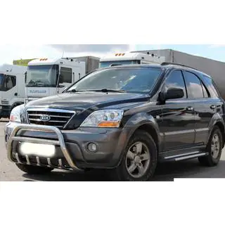 Bullbar WT003-2 (nerūsējošais tērauds) Kia Sorento I BL 2002–2009 foto 4