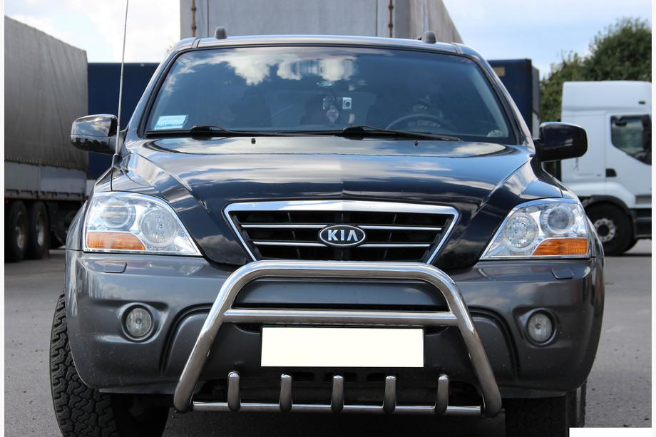 Kia Sorento I BL 2002–2009 Bullbar WT003-2 (nerūsējošais tērauds) Image