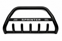 Mercedes Sprinter W901/902/903/904/905 1995–2006 Bullbar Black WT004 (nerūsējošais tērauds) 2000–2006 foto 1