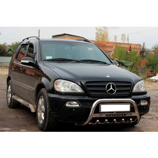 Kengurins WT004 (nerūsējošais tērauds) Mercedes ML W163 1997–2005 foto 4