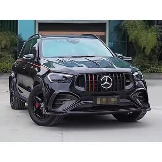Priekšējā bampera uzlikas (GLE53/AMG-Line 2023-2026, karbons) foto 1