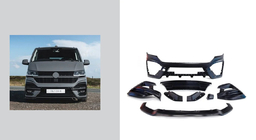 Volkswagen T6 2015–2024 Priekšējais bamperis R (no 2019+) foto 1