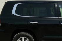Lexus LX570/450d 2008–2022 Pilns logu apmaļu komplekts Design 2025 (2008-2015, nerūsējošais tērauds) foto 1