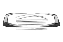 Lexus LX570/450d 2008–2022 Pilns logu apmaļu komplekts Design 2025 (2008-2015, nerūsējošais tērauds) foto 3