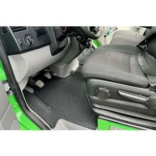 Gumijas salona paklājiņi Carsuit V1 (Melni) foto 1
