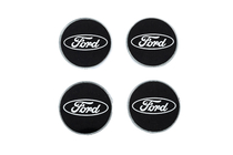 Ford Diska centra uzlikas 54,5/50 mm melnas (4 gab.) foto 1