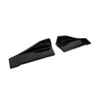Universāli flap sānu sliekšņu uzlikas Type-C (2 gab., melns spīdums, ABS plastmasa) foto 4