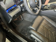 BMW 5/i5 sērija G60/G60E/G61 2023– Premium tekstila paklājiņi (G60/61, melni) foto 1