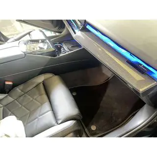 Premium tekstila paklājiņi (G60/61, melni) foto 2