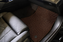 BMW 5/i5 sērija G60/G60E/G61 2023– EVA salona paklājiņi (G60/61, brūni) foto 2