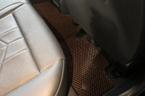 BMW 5/i5 sērija G60/G60E/G61 2023– EVA salona paklājiņi (G60/61, brūni) foto 3