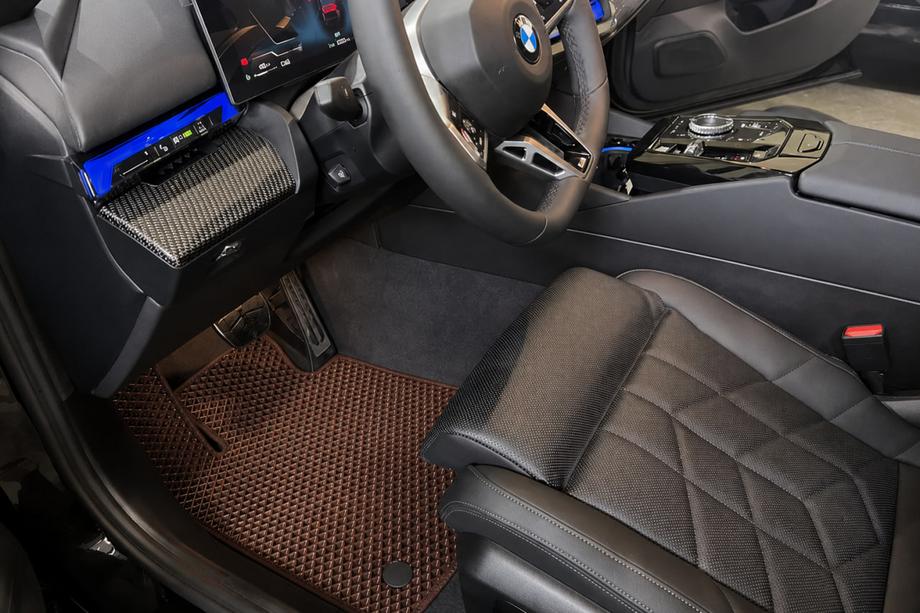 BMW 5/i5 sērija G60/G60E/G61 2023– EVA salona paklājiņi (G60/61, brūni) Image