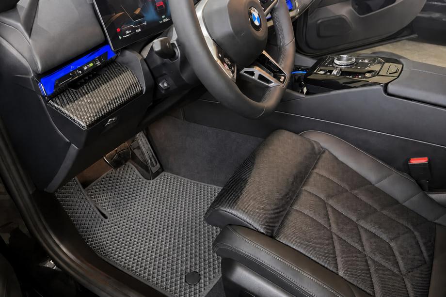 BMW 5/i5 sērija G60/G60E/G61 2023– EVA salona paklājiņi (G60/61, pelēki) Image