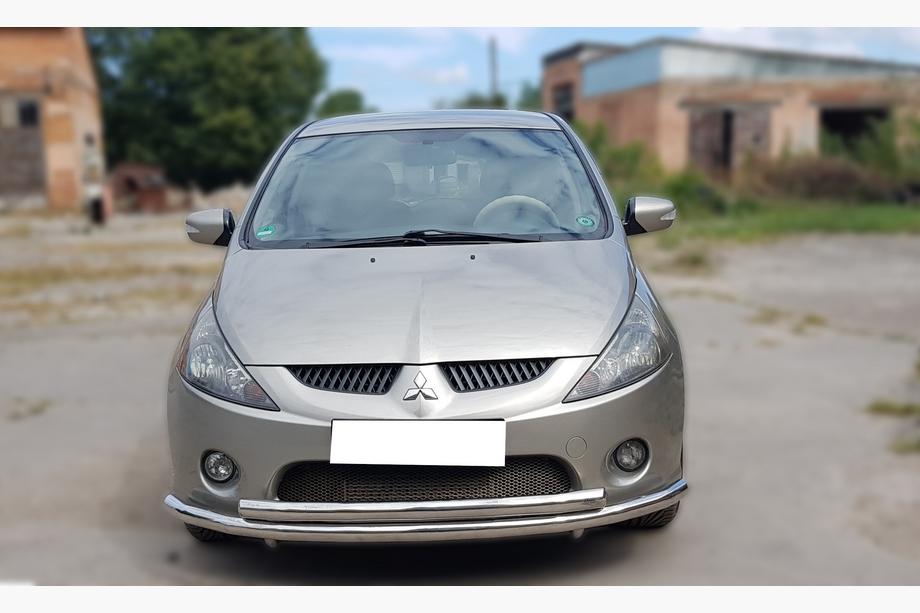 Mitsubishi Grandis 2003–2011 Priekšējais aizsargstienis ST014 (nerūsējošais tērauds) Image