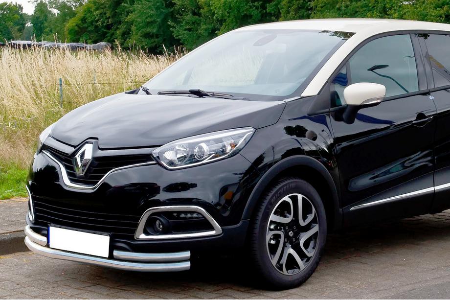 Renault Captur 2013–2019 Priekšējais aizsargstienis ST085 (nerūsējošais tērauds) Image