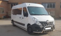 Renault Master 2011–2023 Kenguru stienis WT003-Exlusive (nerūsējošais tērauds) foto 1