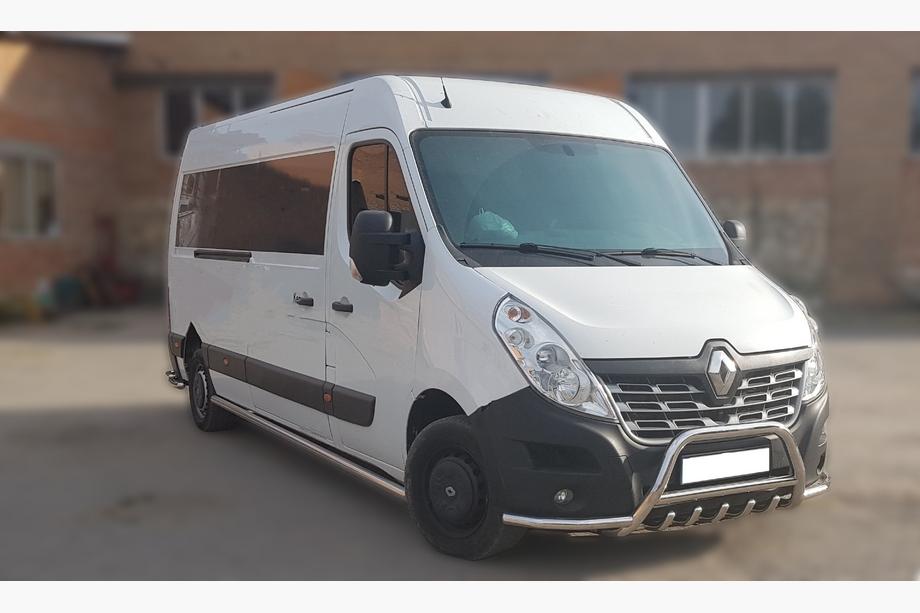 Renault Master 2011–2023 Kenguru stienis WT003-Exlusive (nerūsējošais tērauds) Image