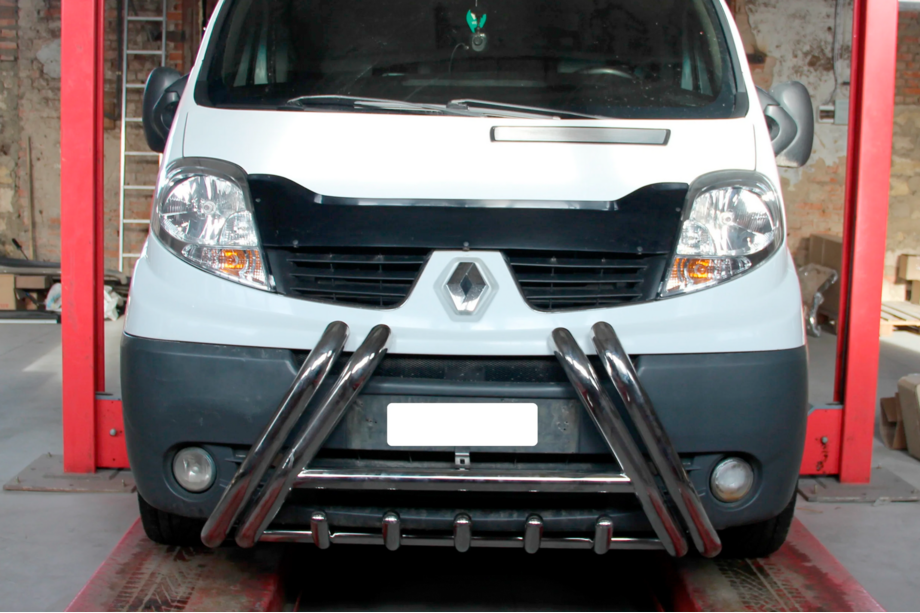 Renault Trafic 2001–2015 Ķengura stienis F1-01 (nerūsējošais tērauds) Image