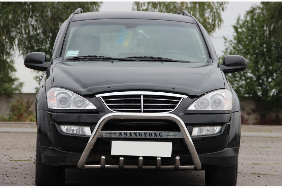 SsangYong Kyron 2005–2014 Priekšējais aizsargstienis (bull bar) WT004 (nerūsējošais tērauds) Image